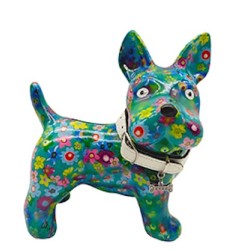 Pomme Pidou Spardose Hund Boomer Blumen Pomme Pidou Spardose Hund Boomer Blumen