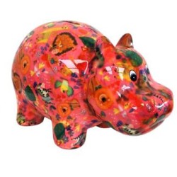 Pomme Pidou Spardose Nilpferd Rosa