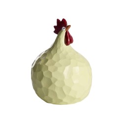 Ruth Vetter Henne, geschnitzt in Gelb L