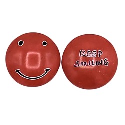 Handschmeichler Speckstein-smile-rot