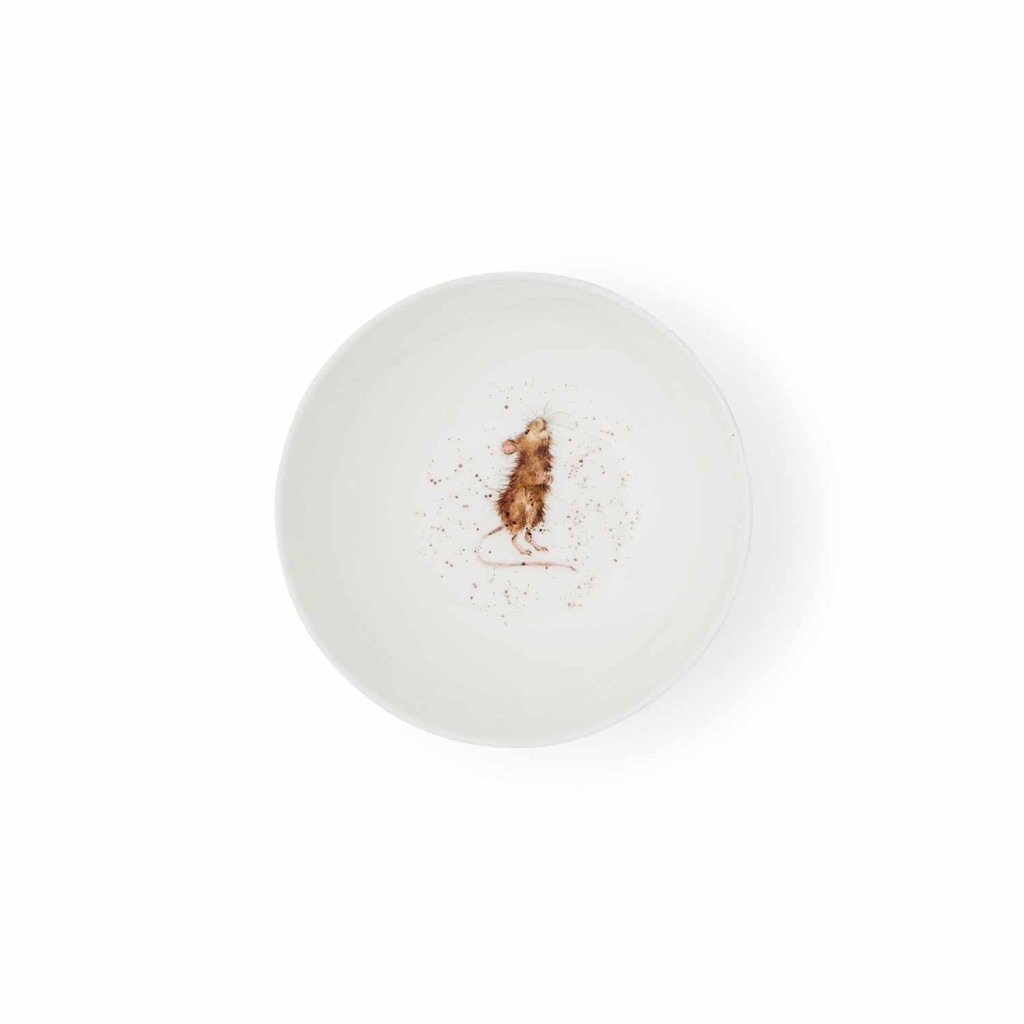 Royal Worcester Wrendale Design Müslischale, 15.3 cm Maus Royal Worcester Wrendale Design Müslischale, 15.3 cm Maus