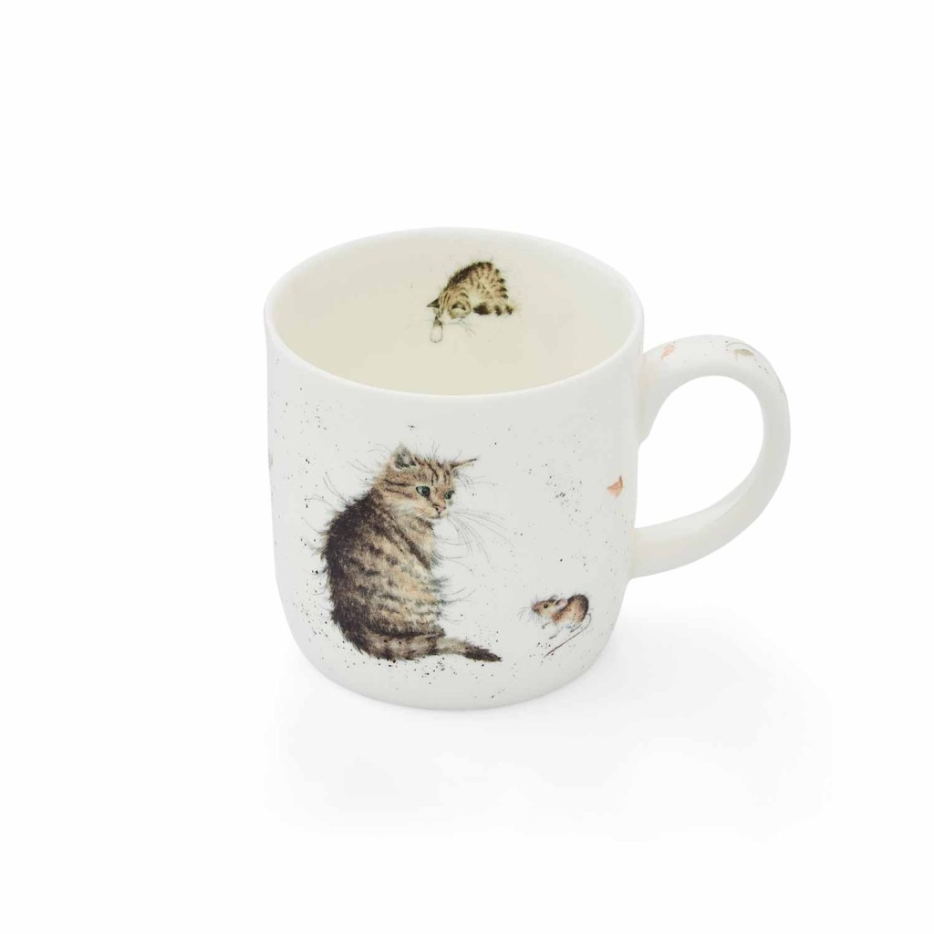 Wrendale Design Tasse Katze mit Maus 0.3 ltr. Wrendale Design Tasse Katze mit Maus 0.3 ltr.