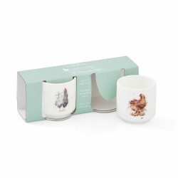 Wrendale Design by Hannah Dale Eierbecher mit Henne, 2er Set Wrendale Design by Hannah Dale Eierbecher mit Henne, 2er Set