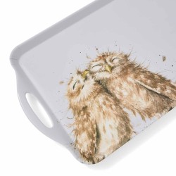 Wrendale Design by Hannah Dale Tablett mit Eulen Wrendale Design by Hannah Dale Tablett mit Eulen