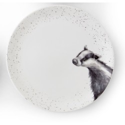 Royal Worcester Wrendale Design Teller 26,7 cm Dachs