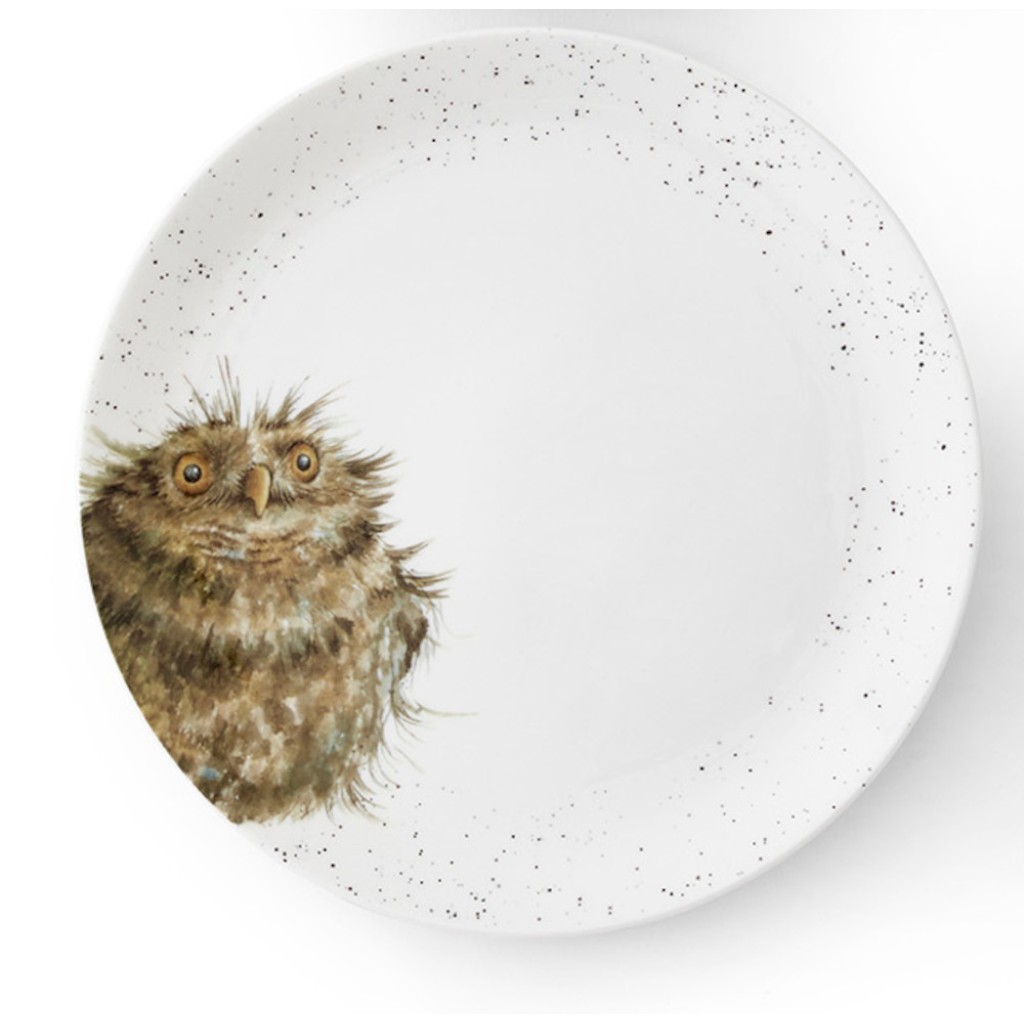 Royal Worcester Wrendale Design Teller 26,7 cm Uhu Royal Worcester Wrendale Design Teller 26,7 cm Uhu