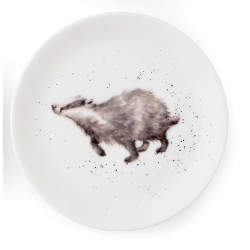 Royal Worcester Wrendale Design Teller 21 cm Dachs