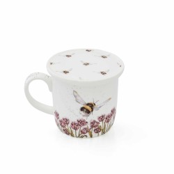 Wrendale Design by Hannah Becher mit Untersetzer Biene Wrendale Design by Hannah Becher mit Untersetzer Biene