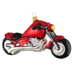 Weihnachtsbaumschmuck Motorrad rot Weihnachtsbaumschmuck Motorrad rot
