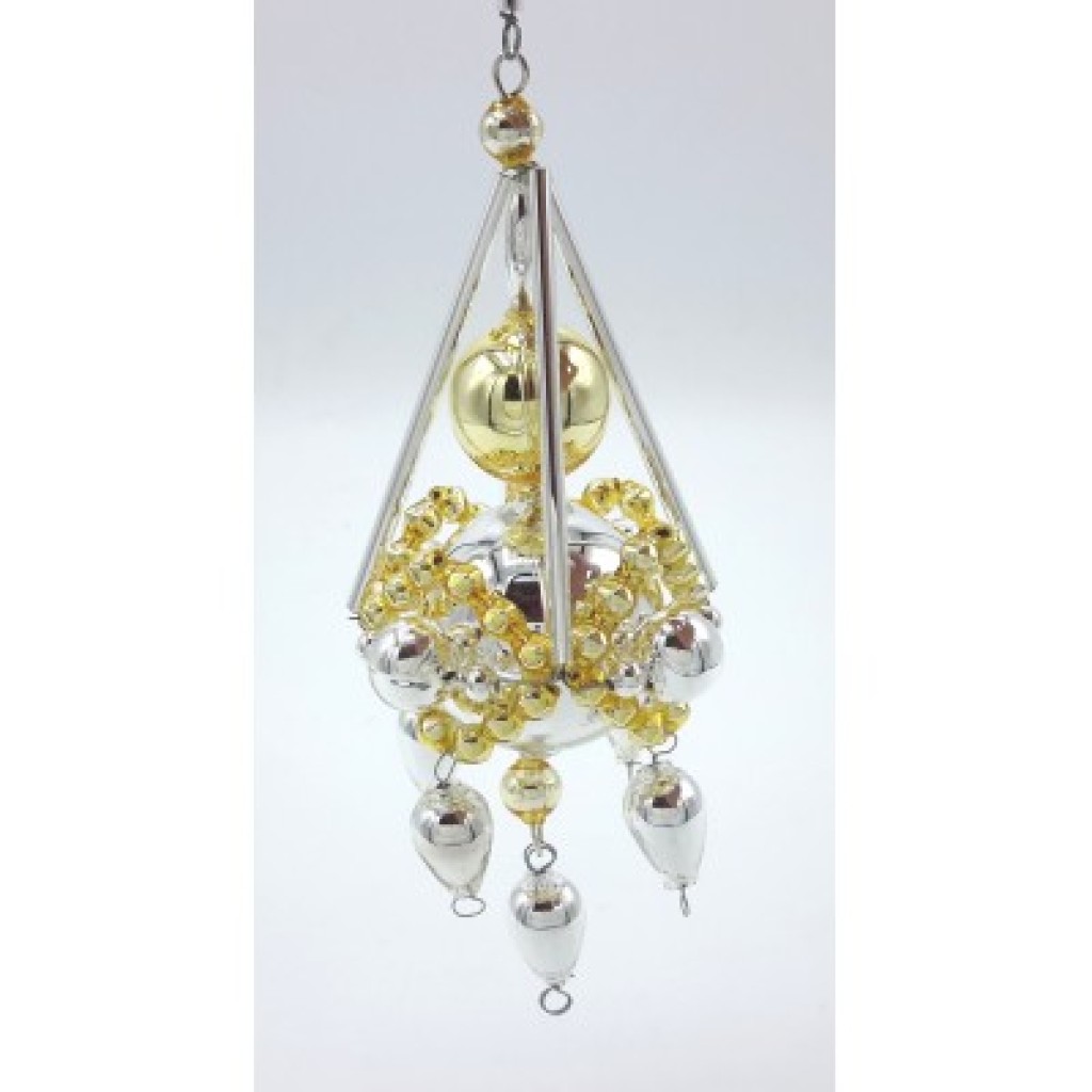 Gablonzer Christbaumschmuck Kugelornament 13cm Gablonzer Christbaumschmuck Kugelornament 13cm