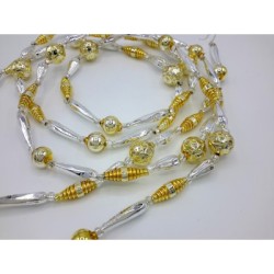 Gablonzer Christbaumschmuck Kette ca. 180cm Gablonzer Christbaumschmuck Kette ca. 180cm