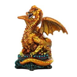 Christbaumschmuck Goldener Drache