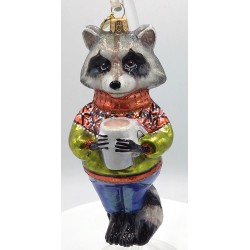 Christbaumschmuck Papa Waschbär