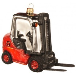Christbaumschmuck Gabelstapler