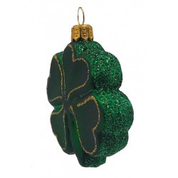 Christbaumschmuck Kleeblatt