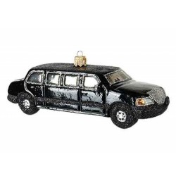 Christbaumschmuck schwarze Stretch Limousine