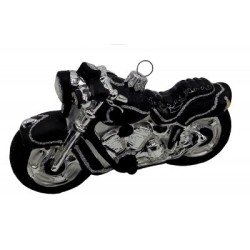 Christbaumschmuck Motorrad Schwarz