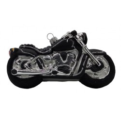 Christbaumschmuck Motorrad Schwarz