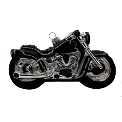 Christbaumschmuck Motorrad Schwarz