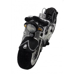 Christbaumschmuck Motorrad Schwarz