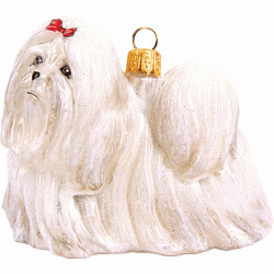 Christbaumschmuck Hund Shi Tzu Christbaumschmuck Hund Shi Tzu