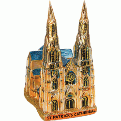 Christbaumschmuck St. Patrick's Cathedral NY Christbaumschmuck St. Patrick's Cathedral NY