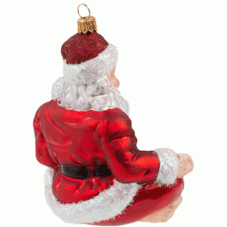 Christbaumschmuck Yoga Santa Christbaumschmuck Yoga Santa