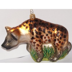 Christbaumschmuck Afrika Hyäne