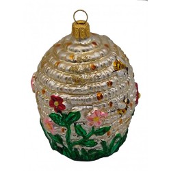 Weihnachtskugel Bienenkorb