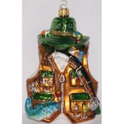 Christbaumschmuck Angelausrüstung Weste Christbaumschmuck Angelausrüstung Weste