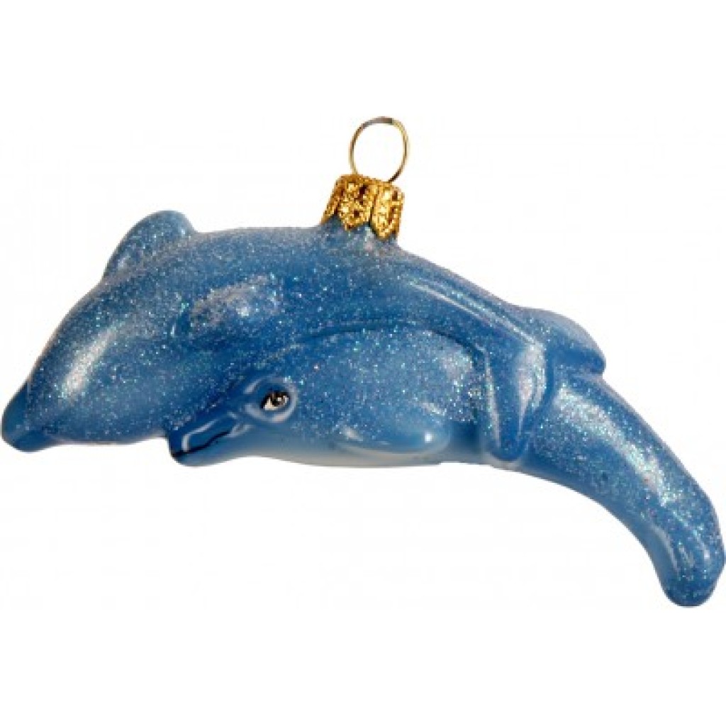 Christbaumschmuck spielende Delfine Christbaumschmuck spielende Delfine