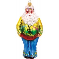 Christbaumschmuck Weihnachtsmann Hippie Christbaumschmuck Weihnachtsmann Hippie
