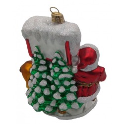 Christbaumschmuck Der Weihnachtsmann am Nordpol Christbaumschmuck Der Weihnachtsmann am Nordpol