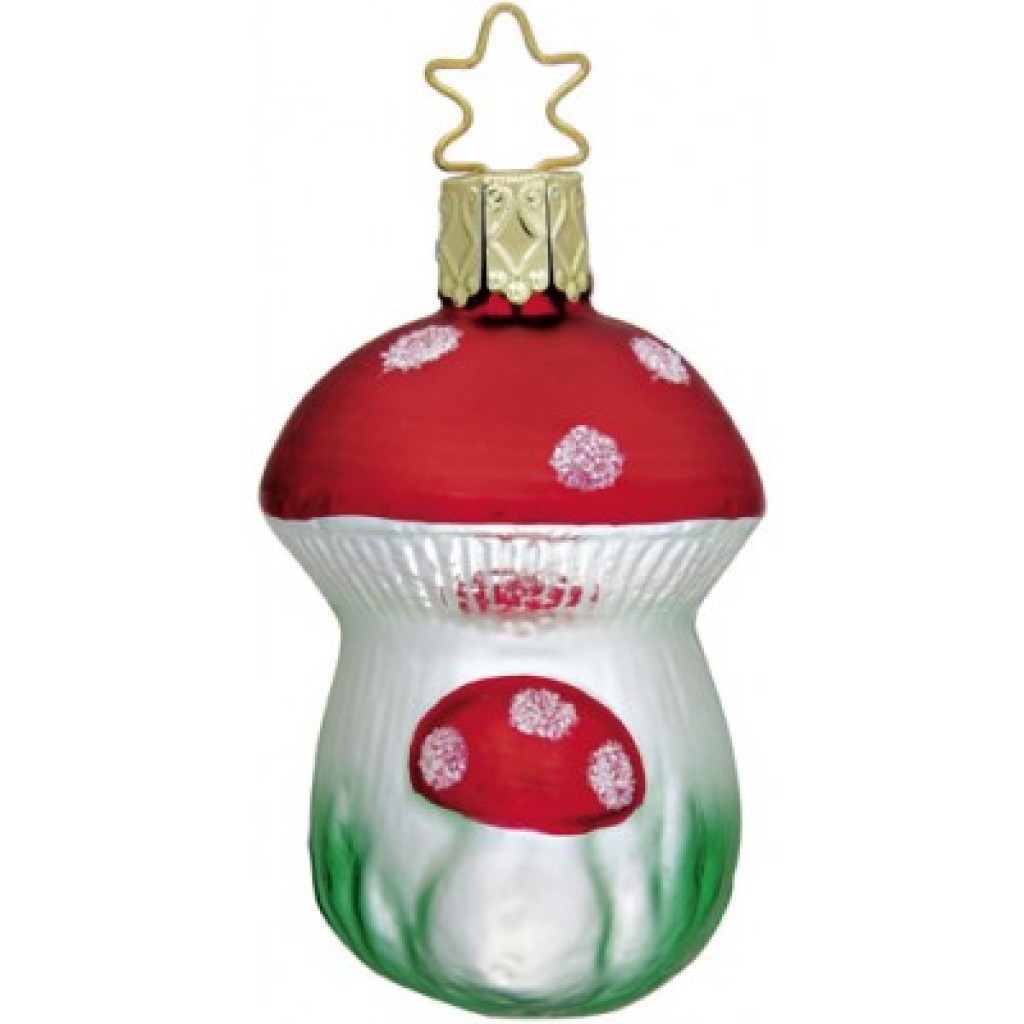 Inge Glas Christbaumschmuck Fliegenpilzpaar Inge Glas Christbaumschmuck Fliegenpilzpaar