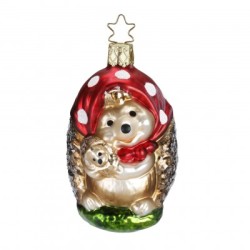 Inge Glas Christbaumschmuck Mama Igel Inge Glas Christbaumschmuck Mama Igel