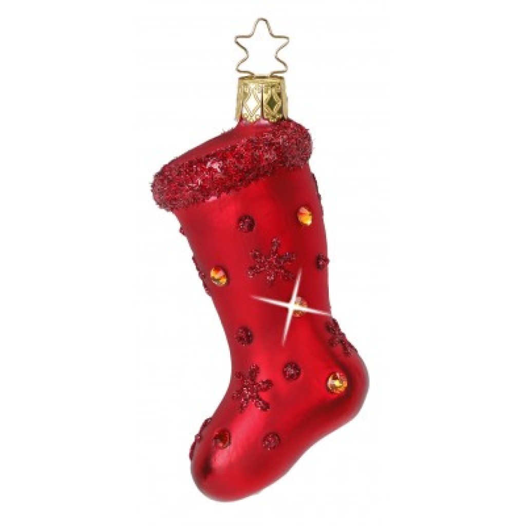 Inge Glas Christbaumschmuck Prächtiger Gabenstrumpf Inge Glas Christbaumschmuck Prächtiger Gabenstrumpf
