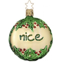 Inge Glas Christbaumschmuck Taler Nice and Naughty Inge Glas Christbaumschmuck Taler Nice and Naughty