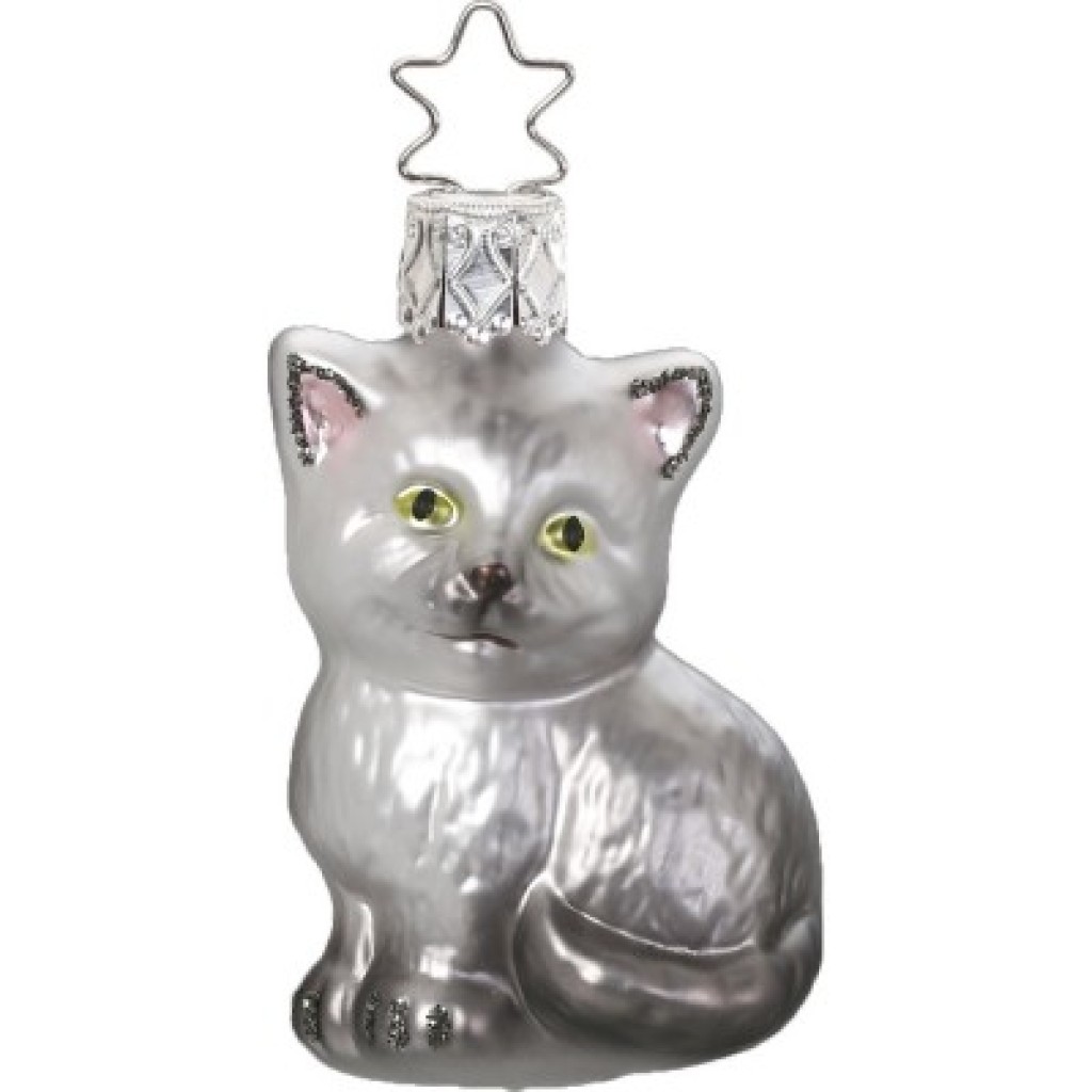 Inge Glas Christbaumschmuck Katze Karlo Inge Glas Christbaumschmuck Katze Karlo
