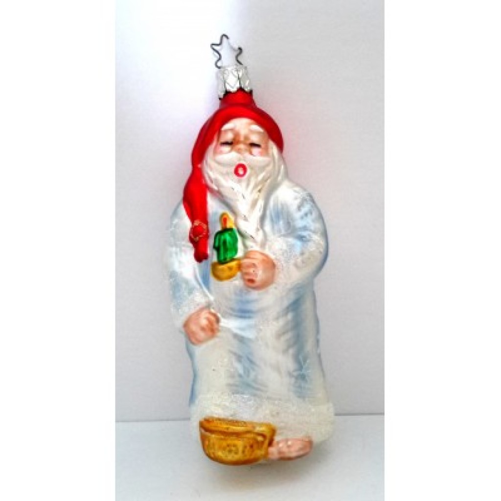 INGE GLAS Christbaumschmuck Weihnachtsmann Schlafwandler INGE GLAS Christbaumschmuck Weihnachtsmann Schlafwandler