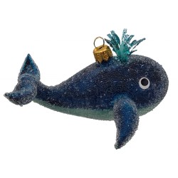 Weihnachtskugel Wal