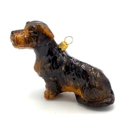 Christbaumschmuck Komozja Rauhaardackel