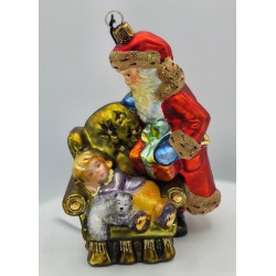 Mostowski-Kollektion by Komozja Weihnachtsmann mit Kind Mostowski-Kollektion by Komozja Weihnachtsmann mit Kind