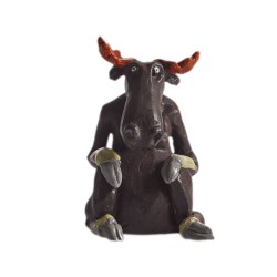 Cecilia Carlsson Elch sitzend 14cm