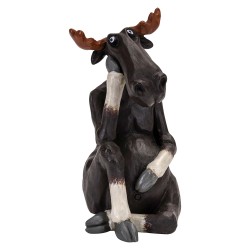 Cecilia Carlsson Elch nachdenklich 8cm