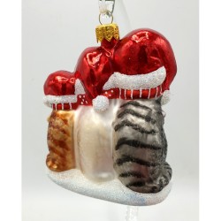 Christbaumschmuck Weihnachtskatzen