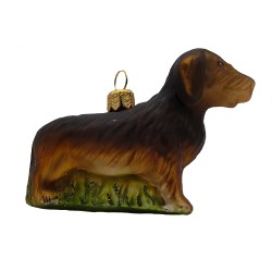 Christbaumschmuck - Hanco - Rauhaardackel