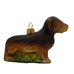 Christbaumschmuck - Hanco - Rauhaardackel