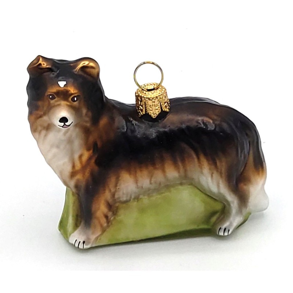 Christbaumschmuck Hund Border Colli Christbaumschmuck Hund Border Colli