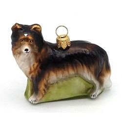 Christbaumschmuck Hund Border Colli Christbaumschmuck Hund Border Colli