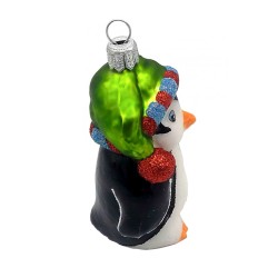 Christbaumschmuck Pinguin mit Weihnachtsmütze Christbaumschmuck Pinguin mit Weihnachtsmütze